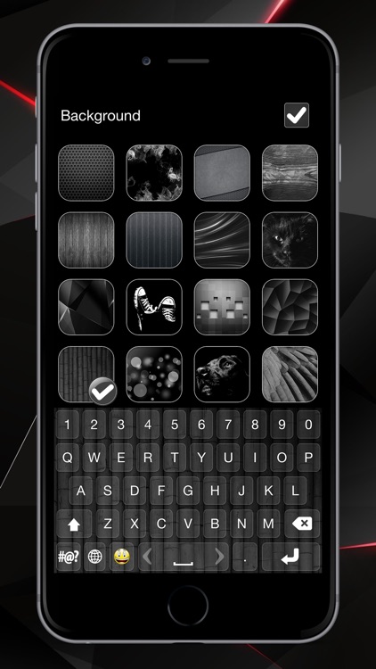 Black Keyboard with Dark Themes screenshot-4