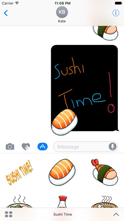 Sushi Time Stickers