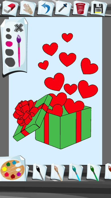 How to cancel & delete Love Coloring Book from iphone & ipad 4