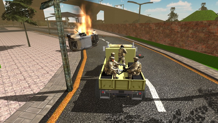 Army Transport Truck Driver screenshot-4