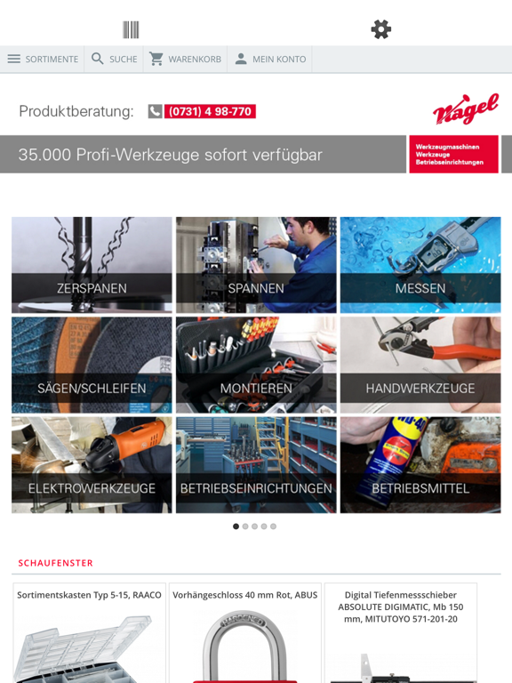 Screenshot #4 pour Nagel – Werkzeug Bestellapp