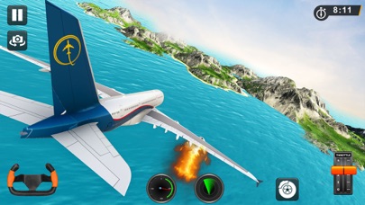 US Airplane Pilot Flying Games Screenshot