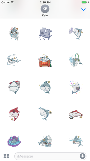 Happy Shark Sticker(圖4)-速報App