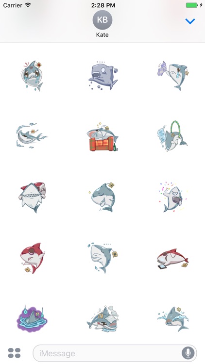 Happy Shark Sticker screenshot-3