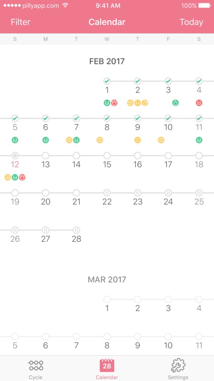 Pilly! 2 · Birth Control Pill Reminder
