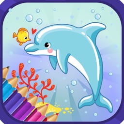 Fish Coloring  Pages for kids