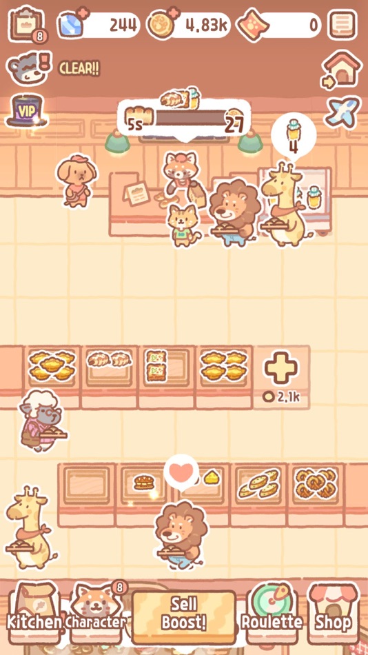 #7. Bear Bakery (iOS) 来自: NADDIC GAMES Co Ltd.