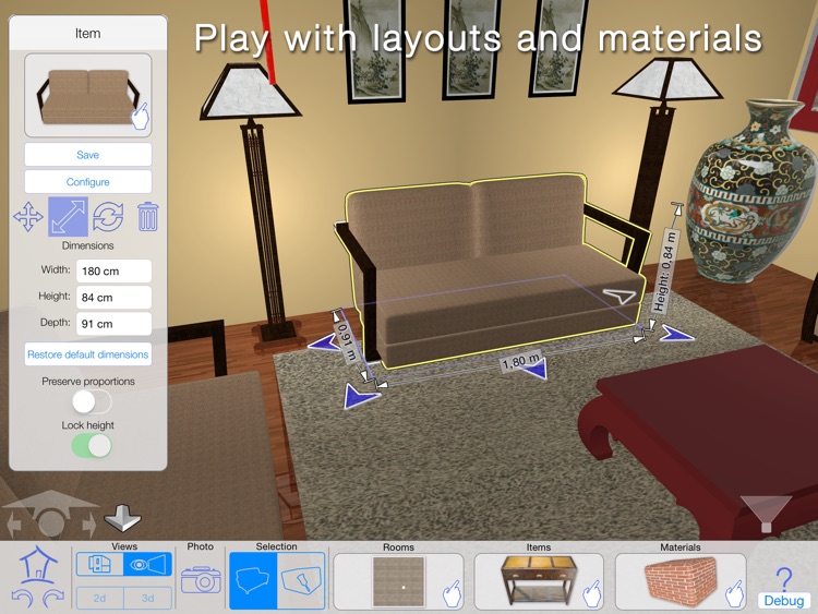 Casa Designer 3D - freemium - Home Makeover screenshot-4
