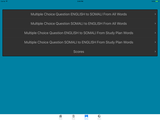 Somali Dictionary iPad screenshot 4 - Reference app