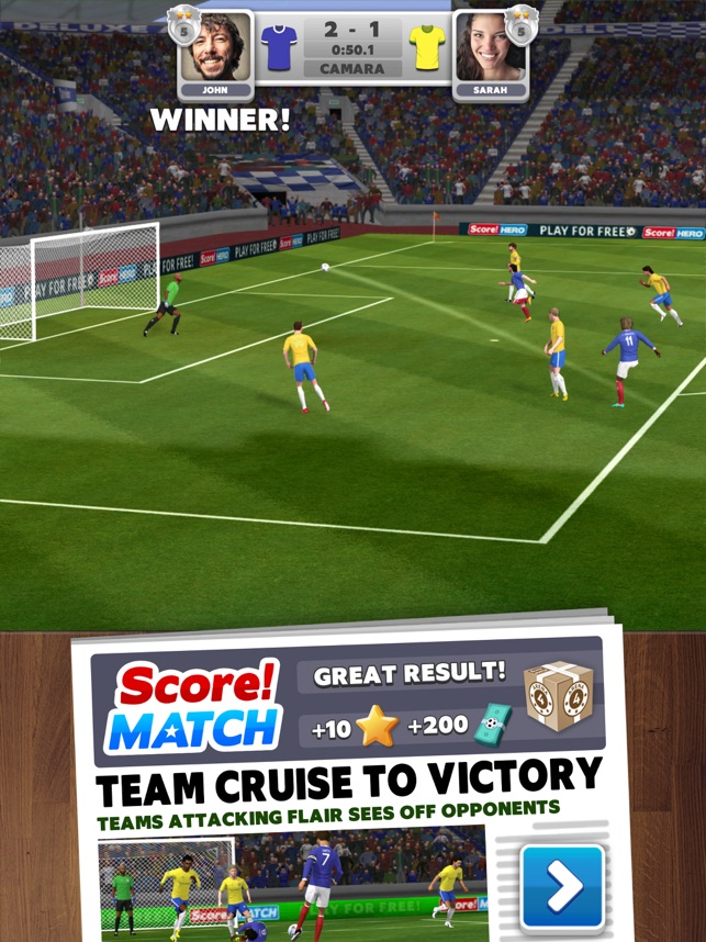 Score! Match - PvP Soccer on the App Store