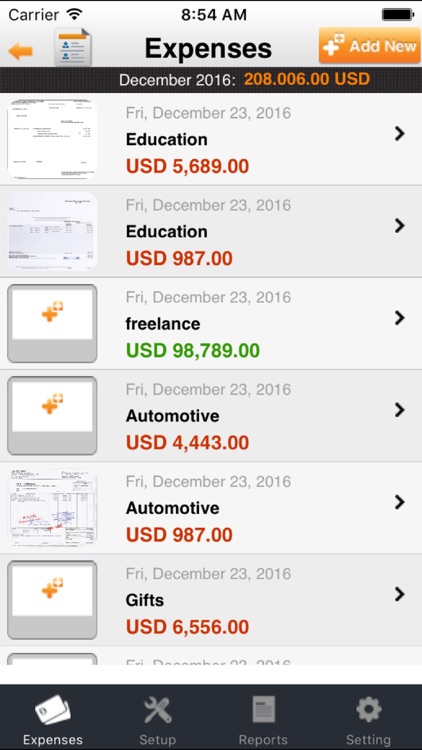 iExpenses - Track Expenses PRO screenshot-3
