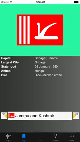 Game screenshot India State Maps and Info hack
