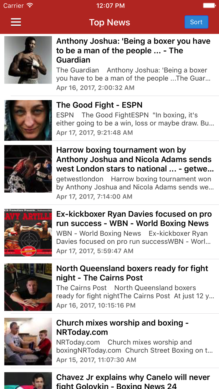Boxing News Now - Schedules and Latest Results