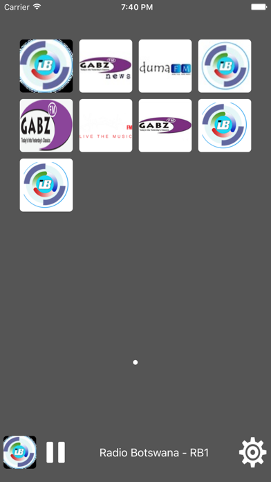 Screenshot #1 pour Radio Botswana - All Radio Stations
