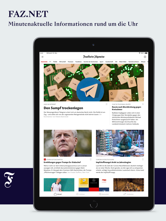 FAZ.NET - Nachrichtenのおすすめ画像1