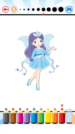 Game screenshot Fairy Princess Coloring Book - Art for Kid mod apk