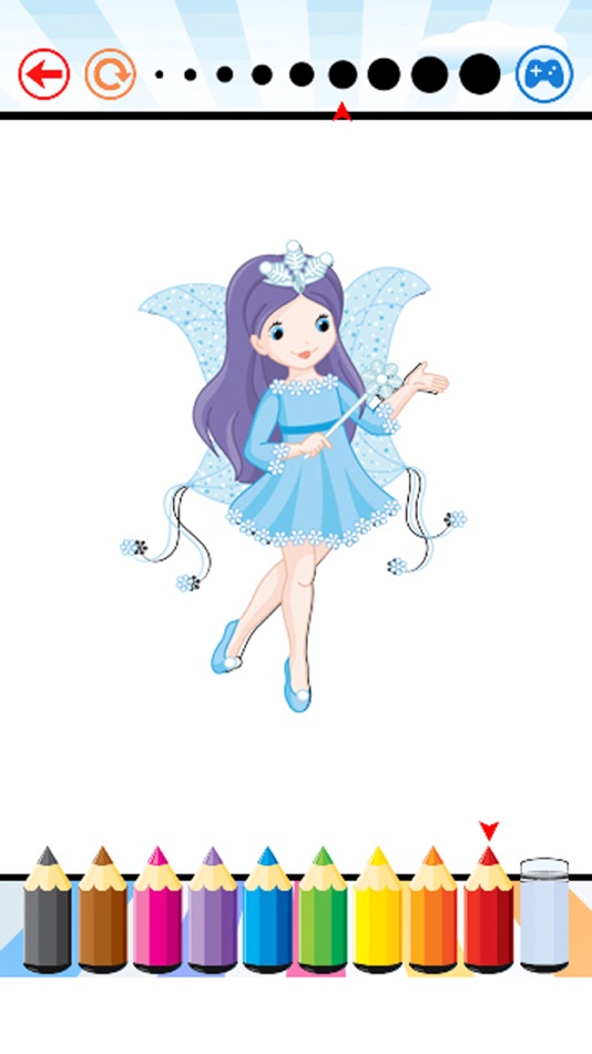 Fairy Princess Coloring Book - Art for Kid - 1.0 - (iOS)