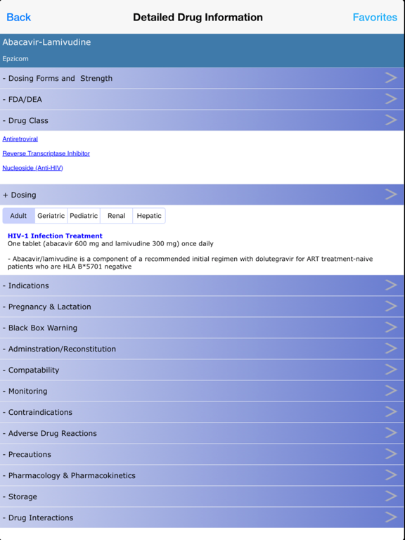 ApoThera iPad screenshot 5 - Medical app