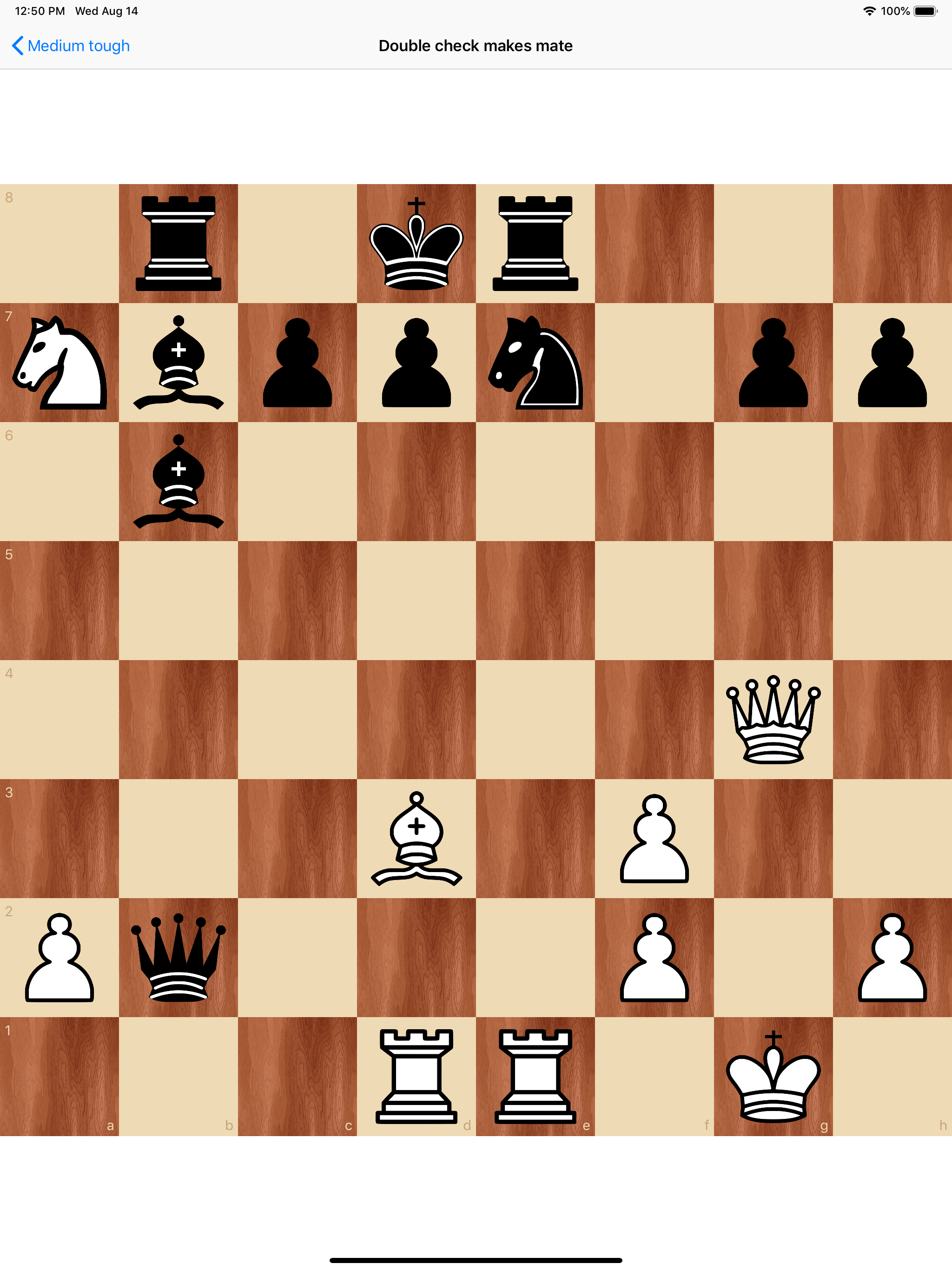 Chess puzzles! screenshot 7