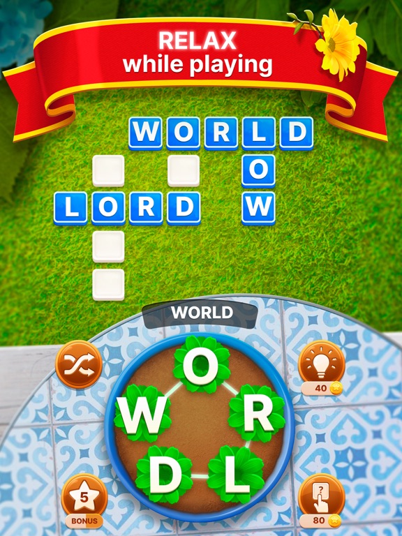 Word Garden : Crosswordsのおすすめ画像1