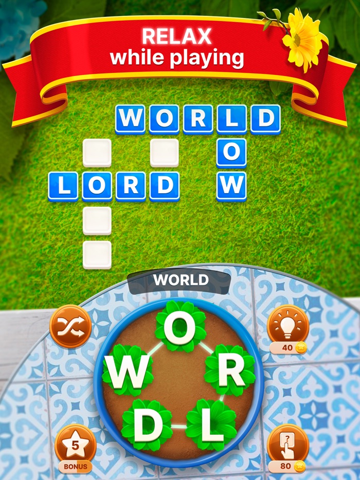 Word Garden  Crosswords