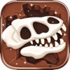 Icon Prehistoric Fossils Mission - Dino Games