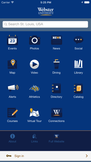 Webster University Mobile