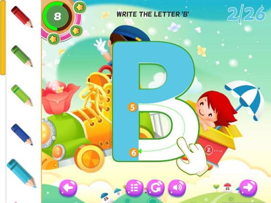 Screenshot #6 pour Alphabet Learning Letters Writing ABC Preschool