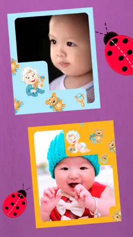 Game screenshot Baby photo frames for kids – Photo Collage apk
