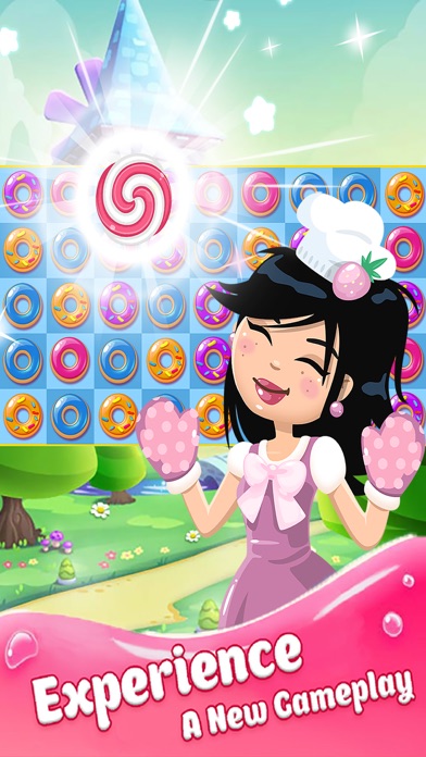 Screenshot #2 pour Donut Blast Pop Legend - Sweet Yummy Match 3 Game