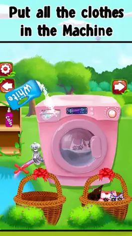 Game screenshot Messy Pets Daycare Washing Laundry apk