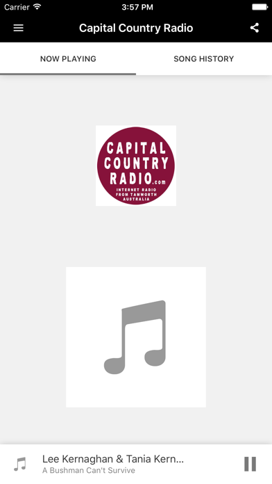 Screenshot #1 pour Capital Country Radio