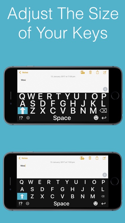 Big Keys: Large Keyboard & Emoji QWERTY Magnifier screenshot-0