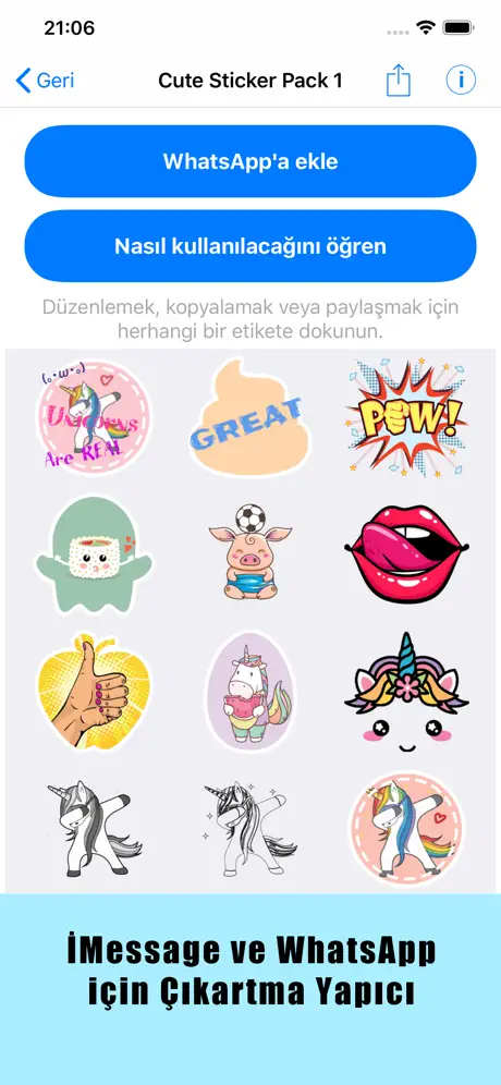 Sticker yapma: Emoji Stikers