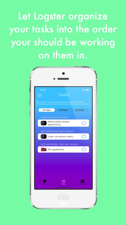 #1. Logster - Ideation and Tasks (iOS) 由: The Old Fashioned App Company, LLC