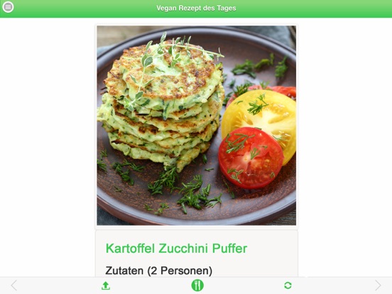 Screenshot #6 pour Vegan Rezept des Tages - Leckere Vegane Rezepte