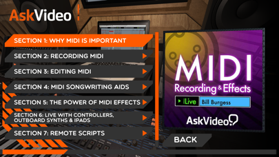 MIDI Recording and Effects Screenshot