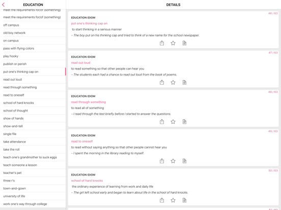 Screenshot #4 pour Education - Number idioms
