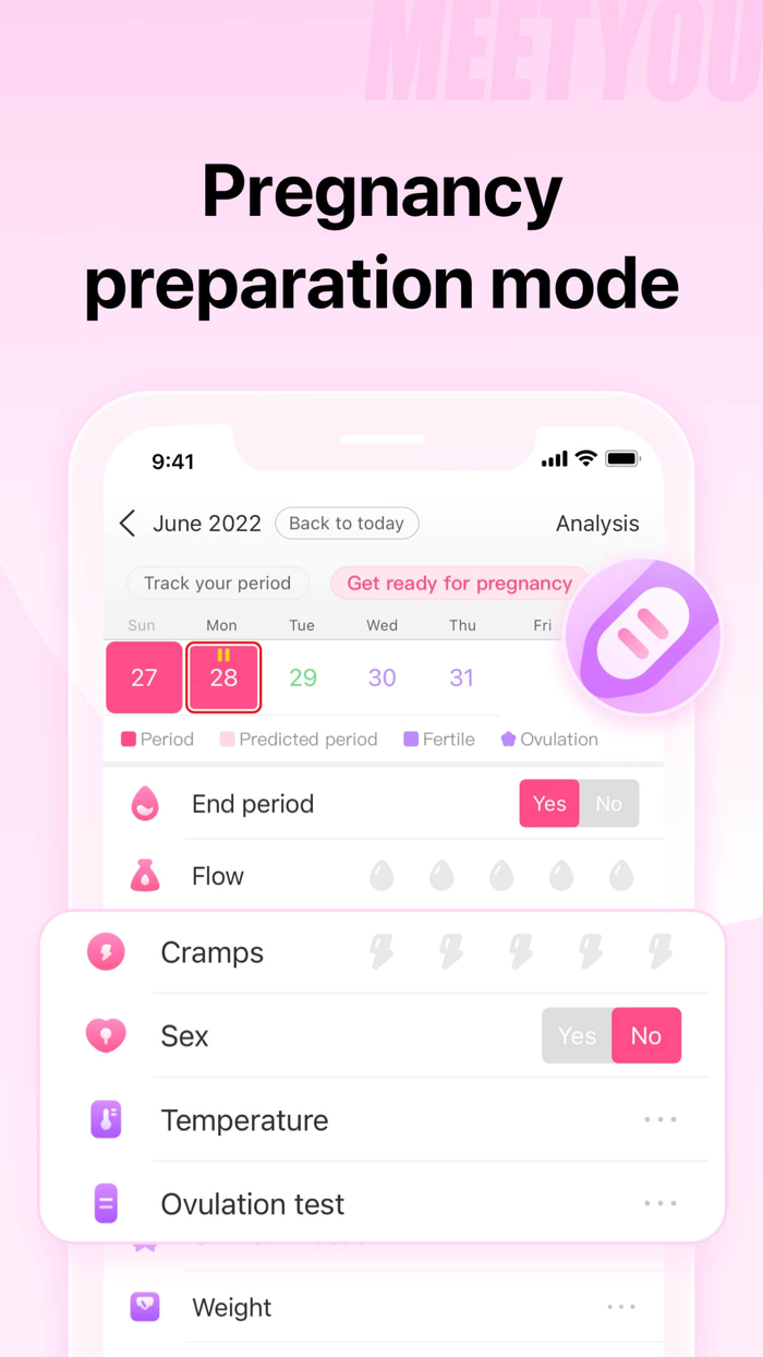 MeetYou - Period Tracker