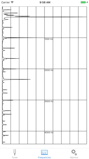 Capture d'écran de Trace Tuner sur iPhone 2