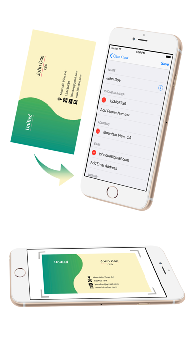 Card Scanner - cam card readerのおすすめ画像1