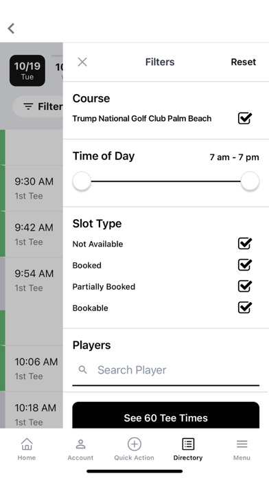 Trump Golf West Palm Beach Screenshot
