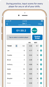 Basketball Drill Down screenshot