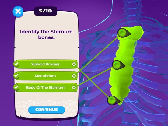 U.S. Army STARS Anatomy iPad screenshot