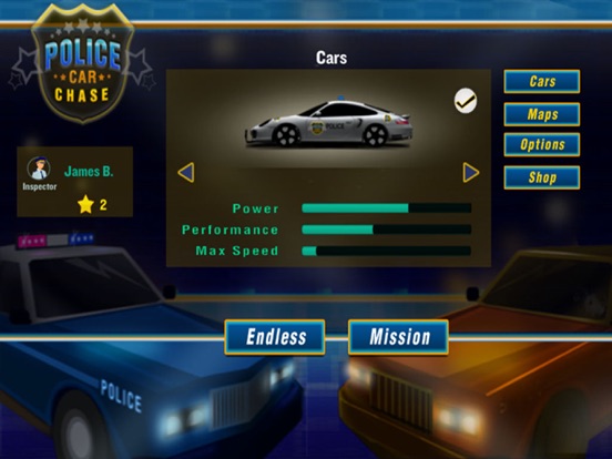 Screenshot #1 for Police Car Chase