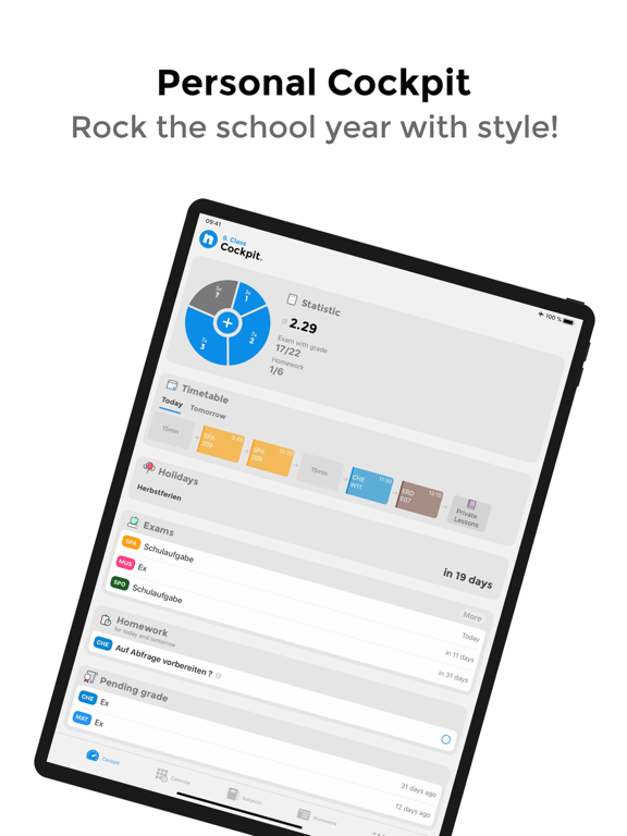 Screenshot #5 pour Notenapp - digital school tool