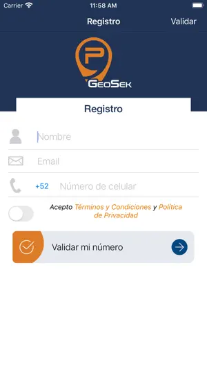 GeoSek screenshot 2