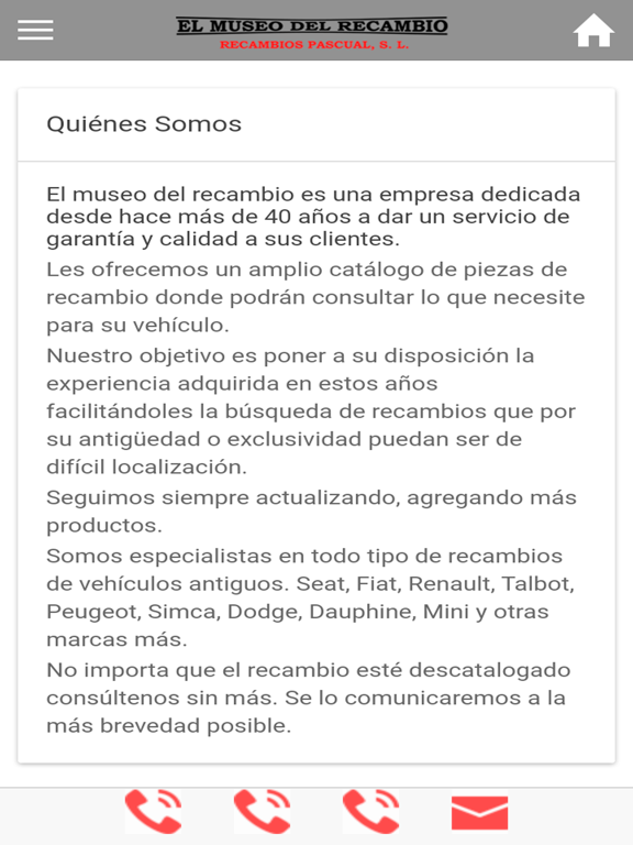Screenshot #6 pour El Museo del Recambio