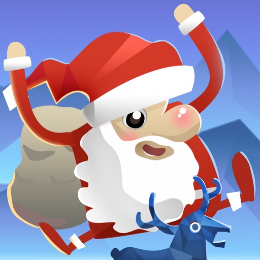 Santa Jump - Don't let Santa fall Icon