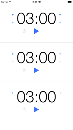 Multi Timer - free screenshot 1